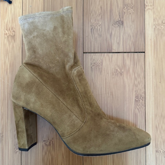 INEZ PAZ BOOTS IN RYE SUEDE - Picture 3 of 6
